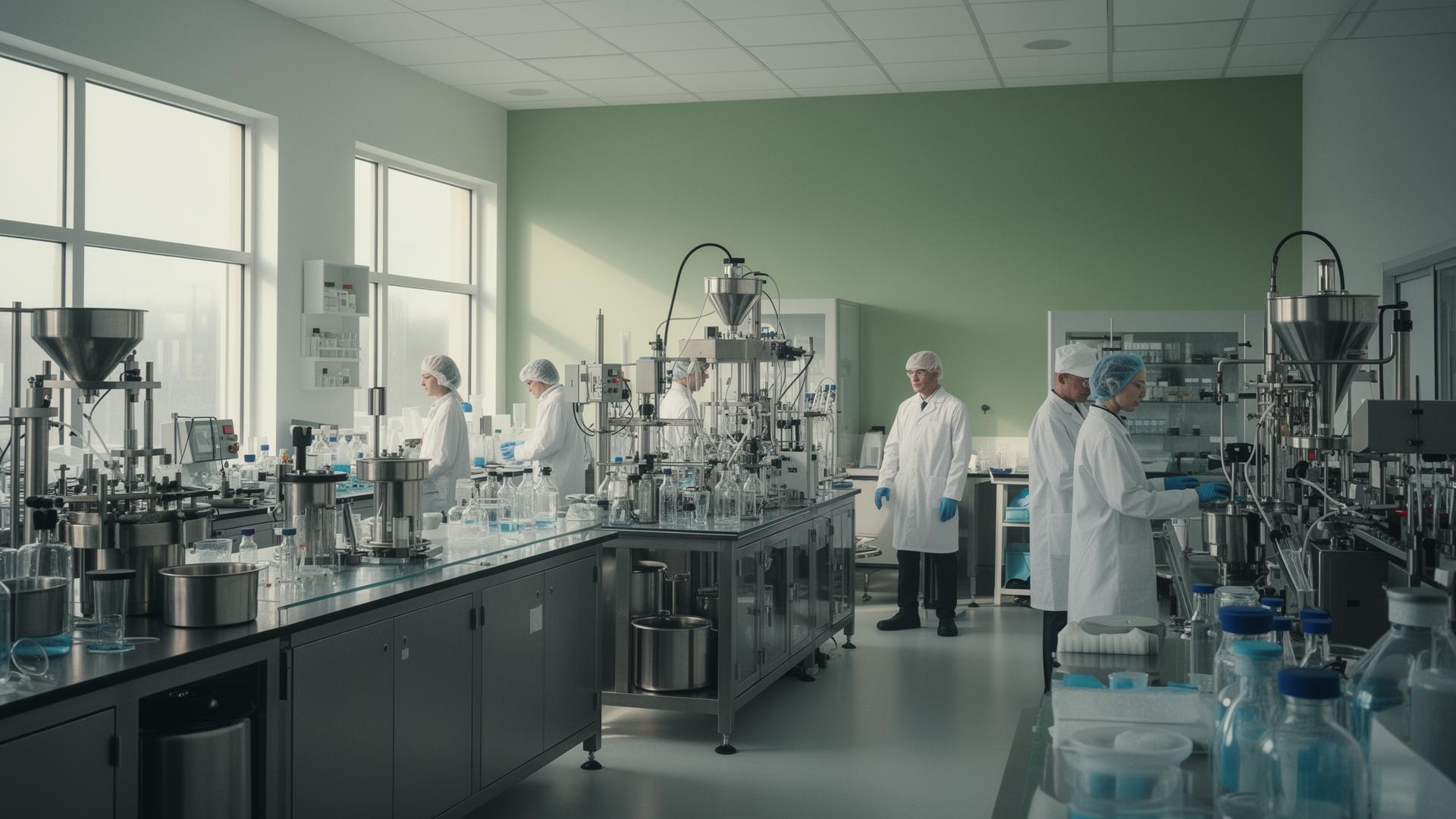 State-of-the-art supplement manufacturing facility